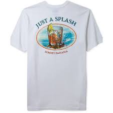 Splash has no effect whatsoever. Tommy Bahama Just A Splash Tshirt In White For Men Lyst