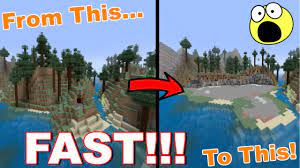 Remove all of your selected item (again dirt) in the selection with lshift + z. Minecraft How To Clear Remove Land Super Quickly Xbox360 Ps3 Xboxone Ps4 Youtube