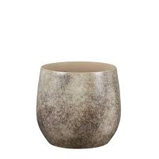 Mica Decorations Oliver Flower Pot Round Brown 26 X O 29 Cm Amazon Co Uk Garden Outdoors Flower Pots Mica Ronde