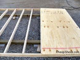 Step 2 How To Build A Shed Floor With Images Shed Floor Building A Shed Shed Plans