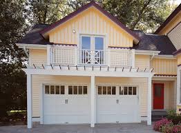Modern garage door installation