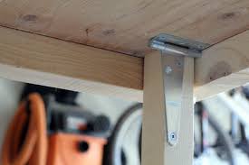 Fold Up Garage Worktable Caballete De Madera Madera Rustica Muebles Mesas De Madera