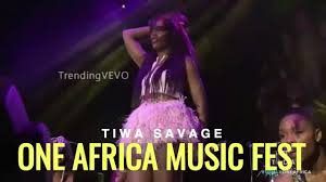 Image result for tiwa savage performance 2017