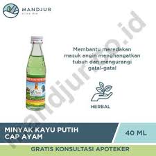 We did not find results for: Minyak Kayu Putih Cap Ayam