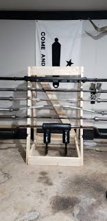 Start to finish diy build of a barbell weight lifting platform designed for a bolt on power rack. Diy Barbell Rack Album On Imgur