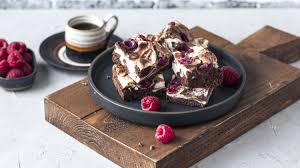 Himbeer Schoko Kasekuchen Glutenfreie Rezepte Schar Rezept Schoko Kasekuchen Schoko Vegane Sussigkeiten