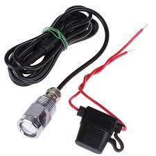 Boat Led Drain Plug Light Bright Blue 700lm Waterproof Submersible 9w 12v 1 2