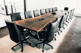 Live Edge Conference Table Live Edge Conference Table Wooden Slab Table Wood Conference Table