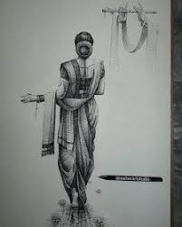 Indian Inspired Ballpoint Pen Drawings Abstract Pencil Drawings Pen Art Work Art Drawings Sketches Simple