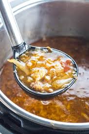 This pressure cooker ground beef stroganoff will become a family favorite! How To Make Cabbage Soup With Ground Beef Crock Pot Or Instant Pot Soup With Ground Beef Instant Pot Recipes Cabbage Hamburger Soup