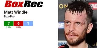 BoxRec: Matt Windle