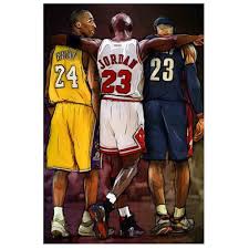 Do you want to buy cheap real air jordan shoes? Kobe Bryant Michael Jordan Lebron James Poster Prints 16x24 32x48 Inches Sport Wall Silk Art Pictures Living Room Decoration Buy At The Price Of 5 00 In Aliexpress Com Imall Com