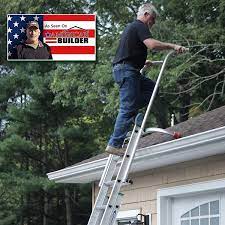 Make sure your gutters don't spill over. Ladder Safety Rails Ladder Standoff Ladder Stabilizer Ladder Extension For Safety And Fall Protection Amazon Com