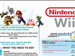 This is a guide for wii, a popular game console. Point Code Nintendo Free Shipping Available
