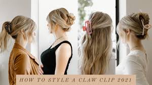 Maybe you would like to learn more about one of these? How To Style A Claw Clip 2021 Youtube