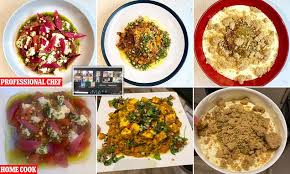 Maybe you would like to learn more about one of these? Home Cooks Are Being Coached On Zoom To Make Delicious Dinners By Top Chefs Daily Mail Online