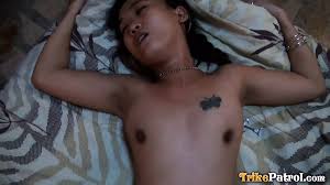 Trike Patrol - Filipina Babe gets Fucked by a Big White Cock: Big Cock Porn