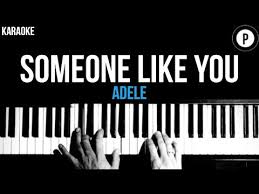 Adele Someone Like You Karaoke Slower Acoustic Piano Instrumental Cover Lyrics Youtube