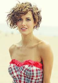 You have soft facial features and no sharp corners on your face. 10 Good Curly Asymmetrical Bob