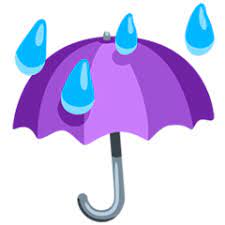Umbrella With Rain Drops Emoji Meaning Copy Paste