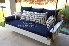 Diy cushion covers are awesome because they cost a fraction of what it would to buy them, you get higher quality fabric, and can choose the colors and patterns of your choice. Sunbrella Outdoor Daybed Cushion Set Bolsters Back Pillows Crib Size Mattress Bundle Set Bed Swing Porch Swing Custom Cushions Outdoor Daybed Cushion Daybed Swing Outdoor Daybed