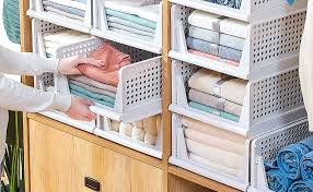 Rolladenschrank aktenschrank buroschrank real de. Wasche Aufbewahrungsschrank Cube Schrank Regal Fur Zuhause Kuche Kleiderschrank Schlafzimmer Stapelbarer Kleiderschrank Organizer 4er Pack Kunststoff Schubladen Korbe Trennwande Boxen