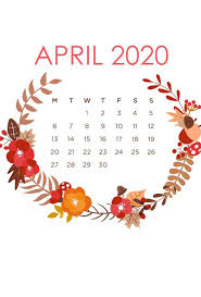 Iphone April 2020 Wallpaper Calendar In 2020 Calendar Wallpaper Iphone Wallpaper Desktop Calendar