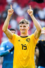 This isn't meunier watching footballers he admires for inspiration, this is him streaming a match with terribly low standards. Thomas Meunier Of Belgium Celebrates The Victory During The Fifa World Cup Group G Match Between Belgium And Tunisia At Sparta Fifa Victorious World Cup Groups