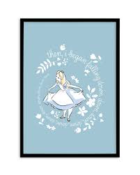 Learn more about about us. Disney Alice Down The Rabbit Hole Art Print Or Poster