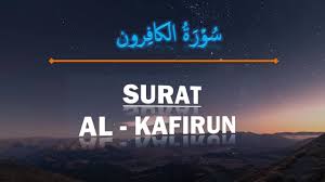 Surah al kafirun terdiri dari 6 ayat dan termasuk dalam juz ke 30 atau juz amma (surat pendek). Surat Al Kafirun Merdu Dan Artinya Terjemahan Indonesia Atau Qul Yaa Ayyuhal Kaafiruun Youtube