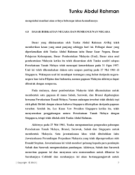 Pembentukan malaysia pada tahun 1963 merupakan salah satu daripada pencapaiannya yang teragung. Tunku Abdul Rahman