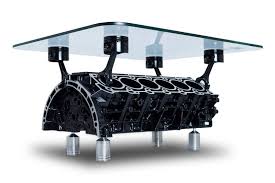 Bmw v12 engine block coffee table 120 x 70 35 cm catawiki. Bespoke Automotive Furniture Gifts Engine Table Uk