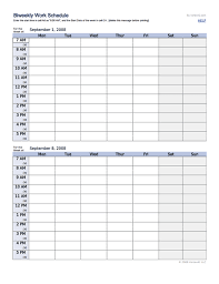 Get The Biweekly Work Schedule Template For Google Sheets Schedule Template Work Schedule Schedule Templates