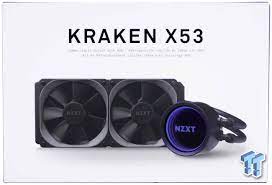 User rating, 4.6 out of 5 stars with 45 reviews. Nzxt Kraken X53 Aio Liquid Cup Cooler Review