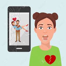 To search on pikpng now. Sad Girl With Broken Heart Because Of Boyfriends Photo With Another Royalty Free Cliparts Vectors And Stock Illustration Image 143163451