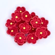 Shop.alwaysreview.com has been visited by 1m+ users in the past month Edible Sugar Cupcake Decorations Flowers Red 15pc Cakers Paradise