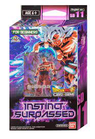 Maybe you would like to learn more about one of these? Dragon Ball Super Trading Card Game Instinct Surpassed Starter Deck Gamestop