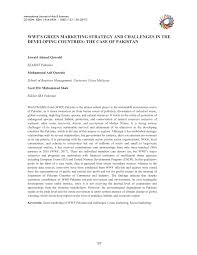 2 926 700 tykkäystä · 15 604 puhuu tästä. Pdf Wwf Green Marketing Strategy And Challenges In Developing Countries The Case Of Pakistan