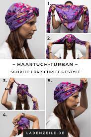 Falten sie bandana in zwei hälften. Haartucher Frisuren Schritt Fur Schritt Ladenzeile Haartuch Haar Schal Stile Kopftuch Arten