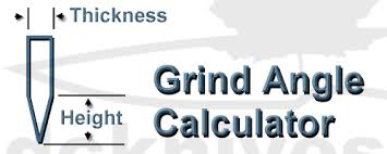 Online Knife Grind Calculator D Comeau
