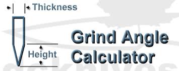 Online Knife Grind Calculator D Comeau