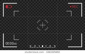 Camera Rec Frame Viewfinder Vector Video Recorder Screen Display Camera Illustration Frame Logo Black Aesthetic Wallpaper