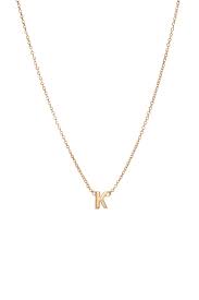 Custom Single Initial Necklace S Kin Studio Minimal Jewellery S Kin Studio Jewelry