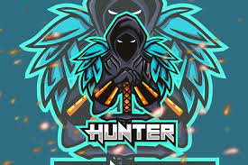 Hunter Squad Esport Gaming Logo 1014411 Logos Design Bundles In 2021 Game Logo Design Hunter Logo Logo Design