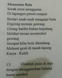 Tolong Bahasa Biasa Bukan Bahasa Daerah Brainly Co Id