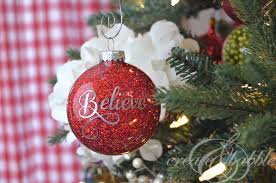 Pour excess back into the bottle. Diy Glitter Christmas Ornaments Create And Babble