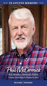 Philip McCormick Obituary (1945