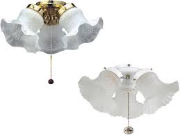 Ceiling fan with light 42/52 inch. Fantasia Ceiling Fan Add On Light Kit Tulip Home Commercial Heaters Ventilation Ceiling Fans Uk