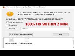 Pubg Error Tencent Gaming Bubby Error Report Error Code C579f474f3ca9efb28a6e2750985a677 Youtube