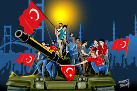 15 temmuz gibi bir kalkışma daha olursa hiç tereddüt etmeden yeniden sokaklara çıkacağını belirten çelik, bugün darbe gerçekleşmiş olsaydı suriye'den beter olurduk. ifadelerini kullandı. 15 Temmuz Darbe Girisimi 15 Temmuz Resim Cizimler